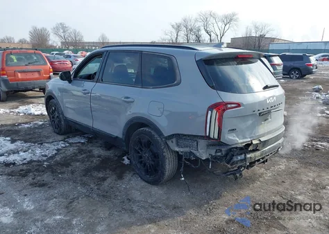 2022 Kia Telluride Ex z USA, uszkodzony, nr VIN 5XYP3DHC5NG214785